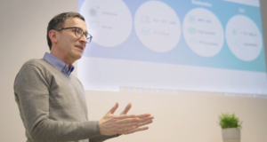 HS Strategie 2024: Geschäftsführer Markus Fröhlich erläutert die Weichenstellungen von HS - Hamburger Software
