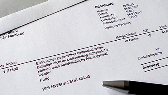 Papierrechnung
