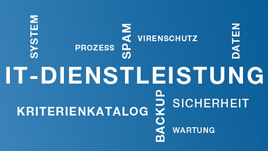 IT-Dienstleistungen Wortwolke