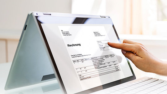 Digitaler Rechnunsgeingang